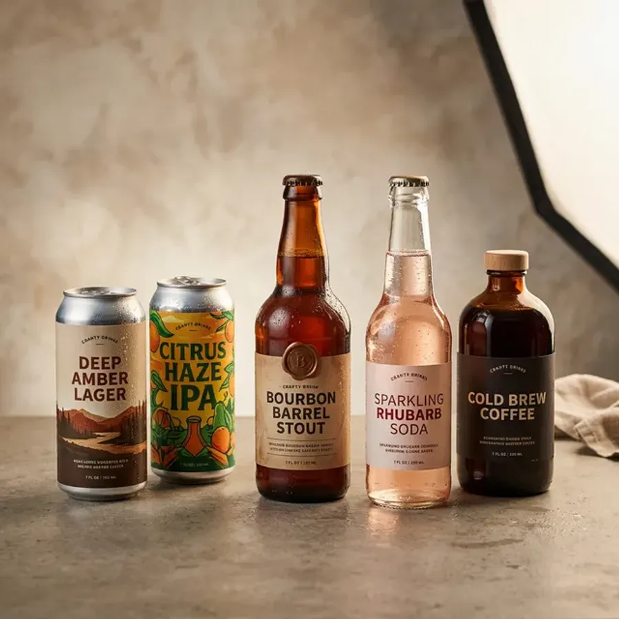 Beverage & Bottle Photography Perth: Cans, Bottles & Craft Drinks