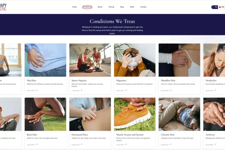 How Body Therapy Chiropractic Renewed Their Branding With a High-Performing Clinic Website