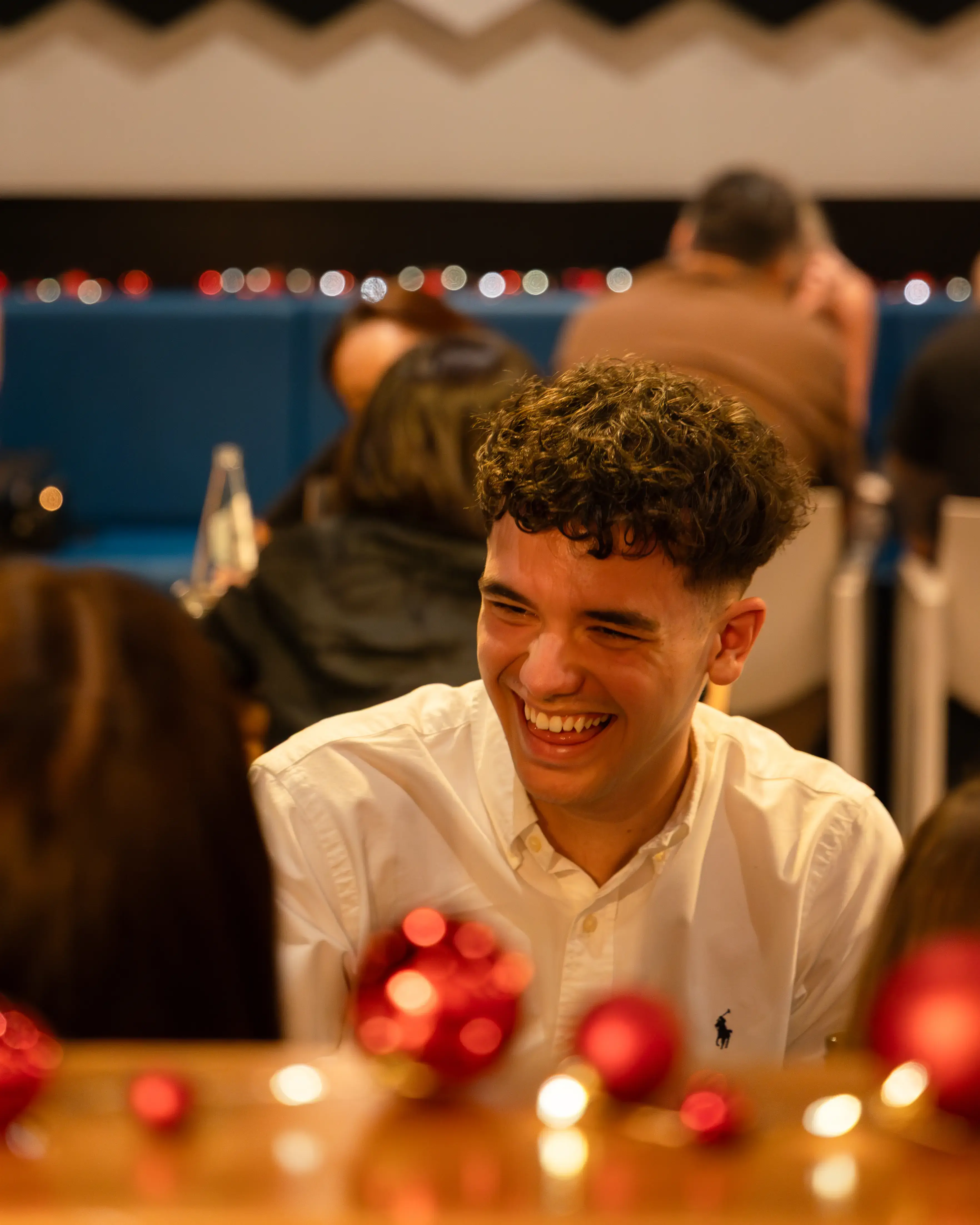 Natural guest interaction captured during a brand activation in Perth