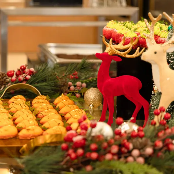 A catered dessert buffet photographed for catering photography in Perth.