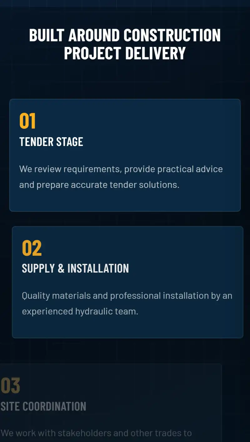 Real website screenshot from an Amplify Creative Lab case study.