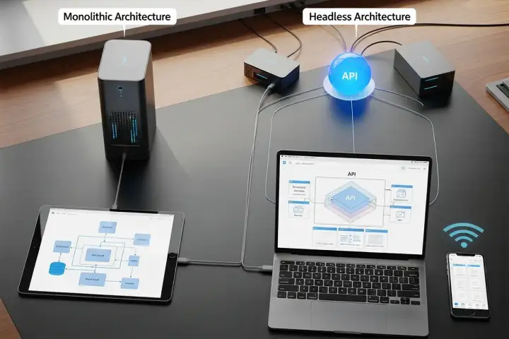 Ecommerce Website Development Perth - Headless vs Monolithic