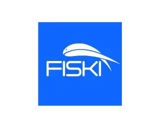 Fiski swimming goggles Australia logo