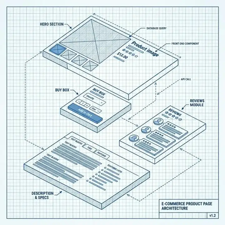 E-commerce Product Page Anatomy: The 12 Elements That Make Customers Click 'Buy'