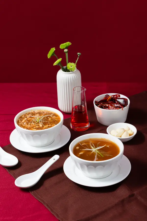 Hot and sour soup, Asian street food photography for Perth market stalls and pop-ups.