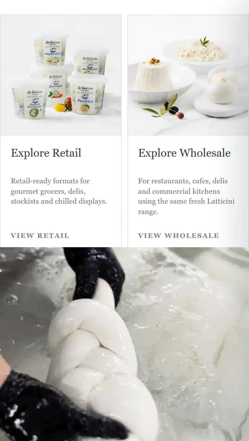 Real website screenshot from an Amplify Creative Lab case study.