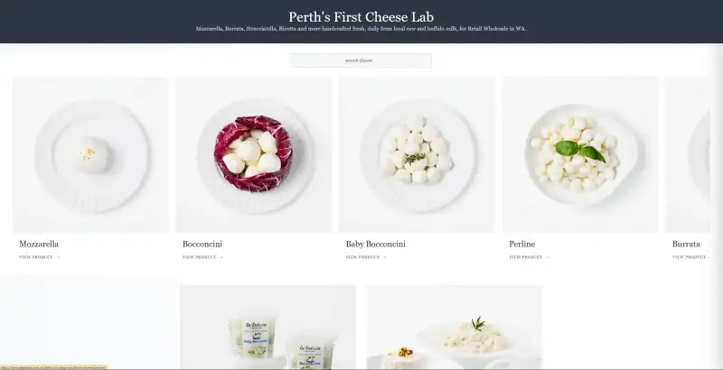 Real website screenshot from an Amplify Creative Lab case study.