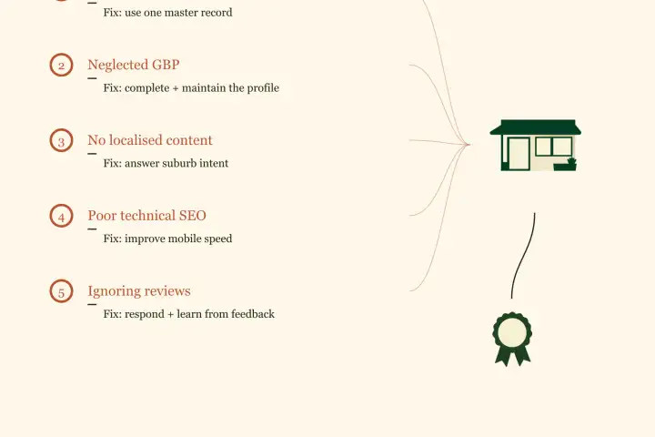 5 Local SEO Mistakes Perth Venues Are Making (And How to Fix Them)