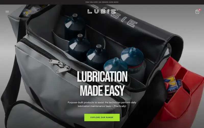 Real website screenshot from an Amplify Creative Lab case study.
