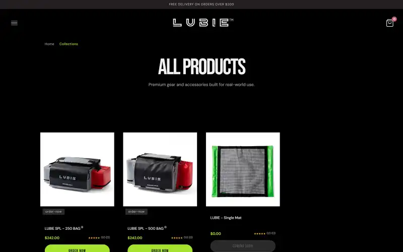 Real website screenshot from an Amplify Creative Lab case study.