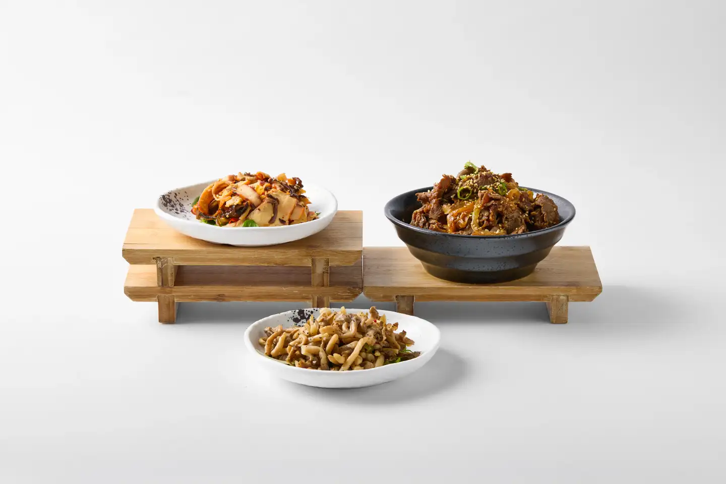 A shared cafe menu spread photographed for cafe photography in Perth.