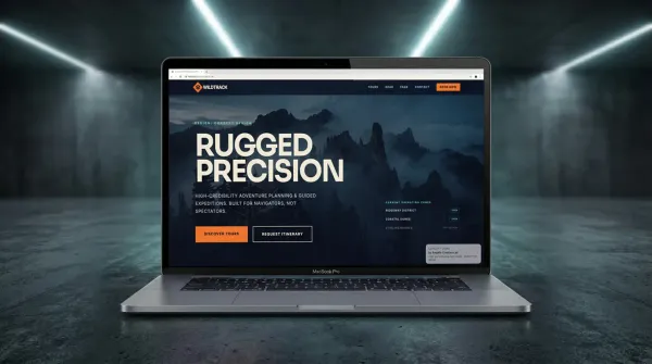 Website project for Wild Track