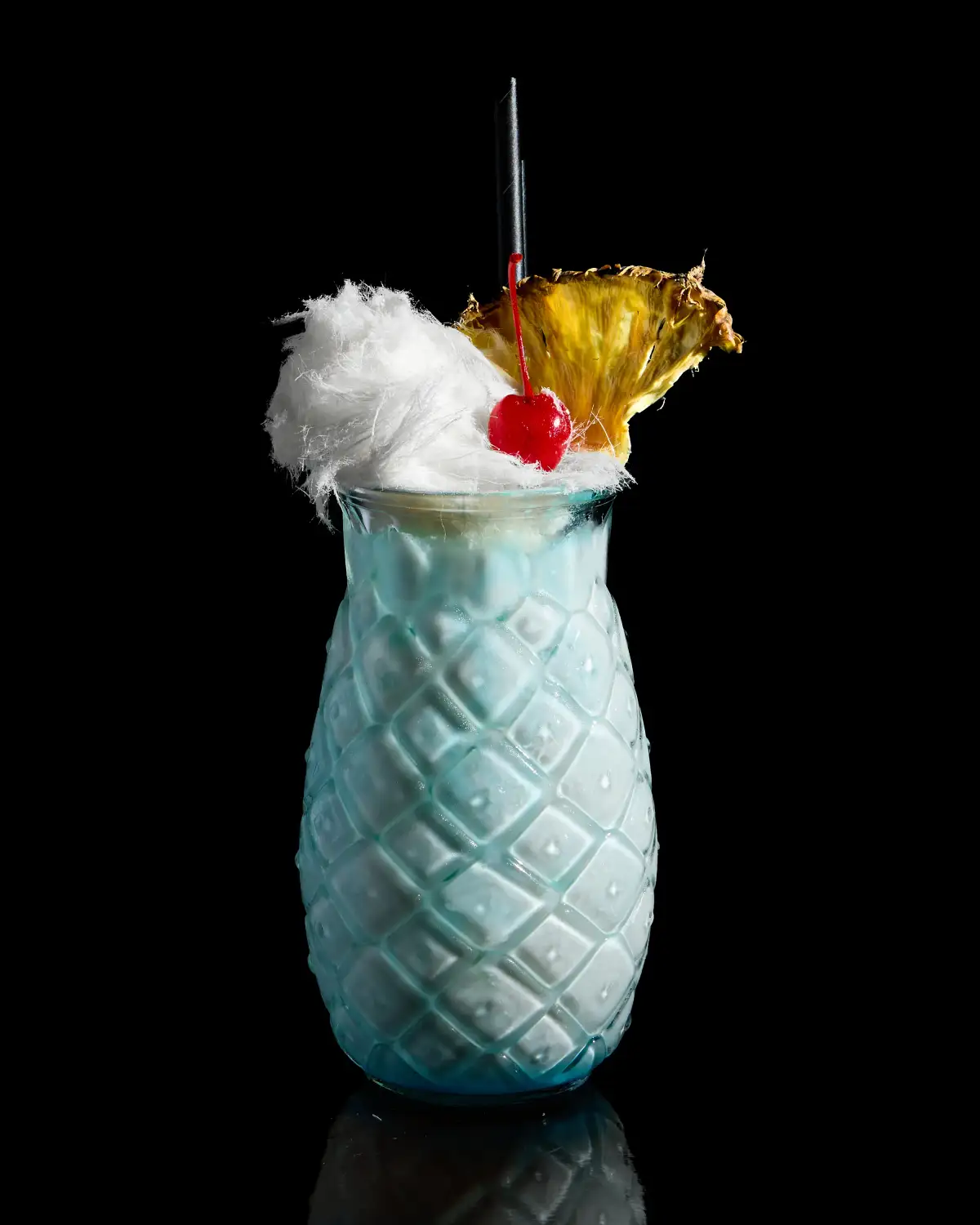 A tropical cocktail photographed for beverage photography in Perth.