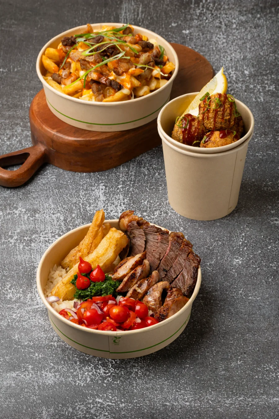 Brazilian street-food spread photographed for Uai Mate in Scarborough