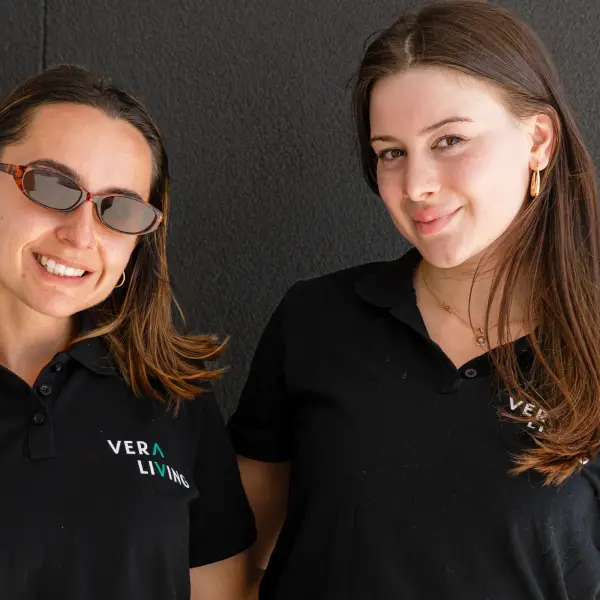Directed team portrait during the Vera Living rooftop event in Cannington.