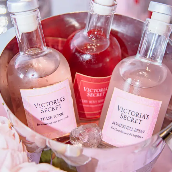 Branded cocktail bottles prepared for the launch