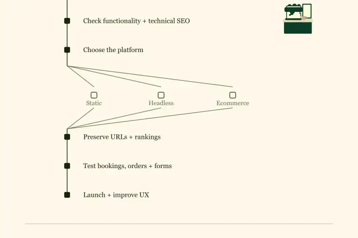 Website Redesign Checklist for Perth Cafés Moving from WordPress [2025 Guide]