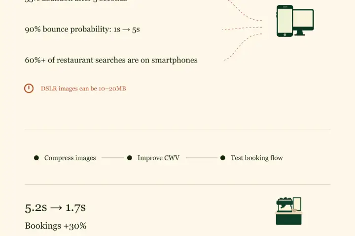 How Slow Load Times Cost Perth Restaurants Bookings Every Week